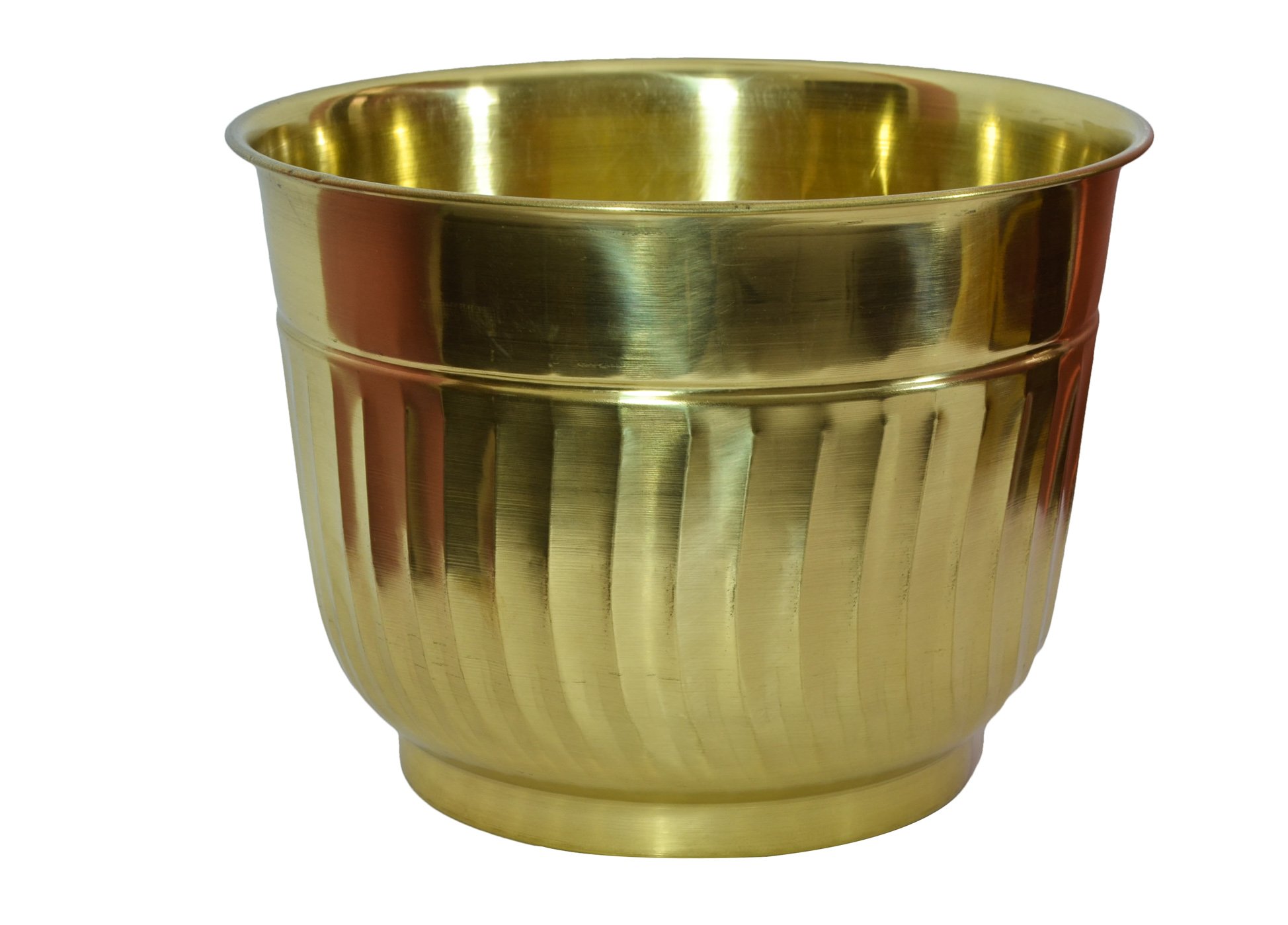 Tangerine Handcrafted Brass Planter Pot with Lacquer Finish/Polish -Size Dia- 14 x Height- 9.5 inch (Dia - 14 inch) (B07NPS4VDB) Amazon Price History, Amazon Price Tracker