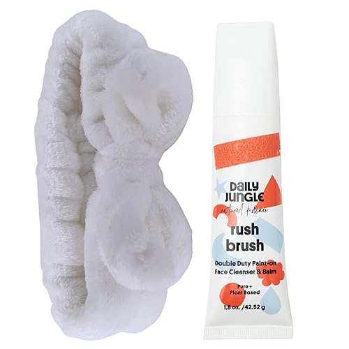 Daily Jungle Lavado facial suave para niñas adolescentes  Cuidado de la piel vegano divertido para todo tipo de piel  Bálsamo limpiador natural e