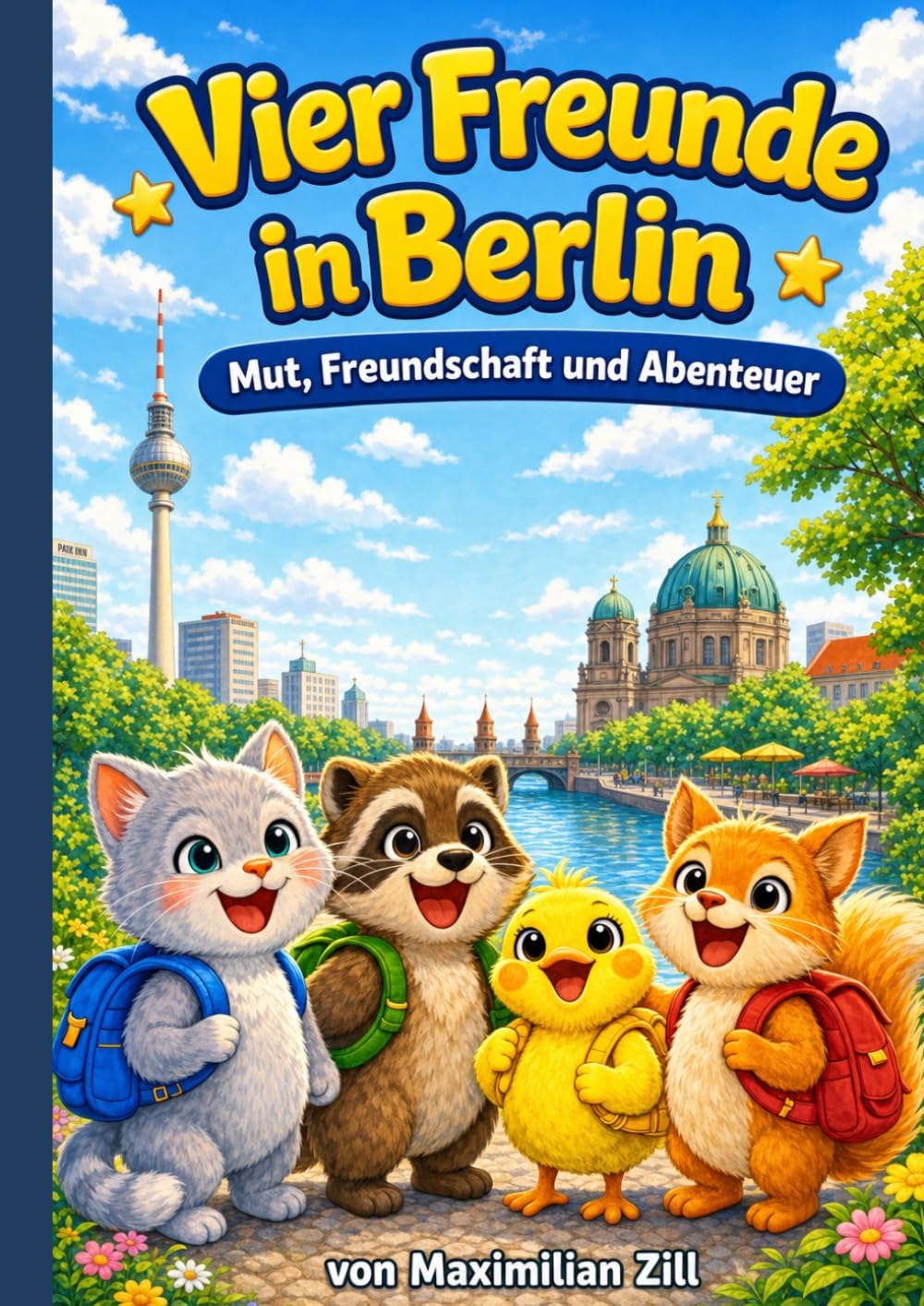 Vier Freunde in Berlin: Mut, Freundschaft und Abenteuer
