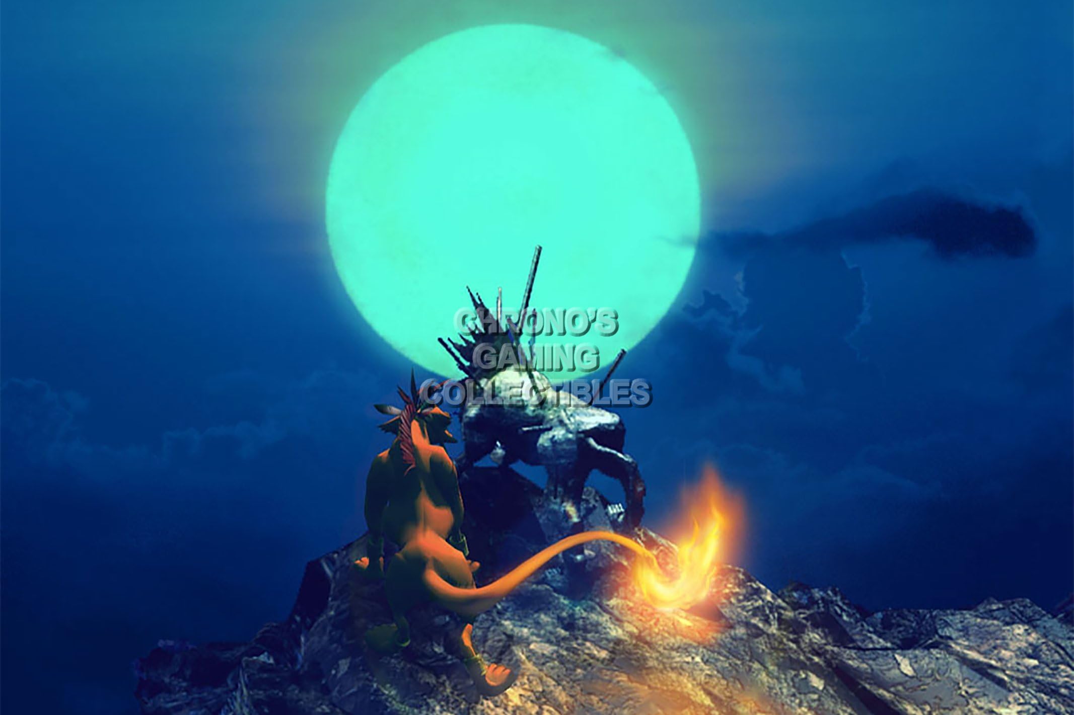 CGC Huge Poster - Final Fantasy VII Red XIII Nanaki PS1 PSP - FVII037 (24" x 36" (61cm x 91.5cm))