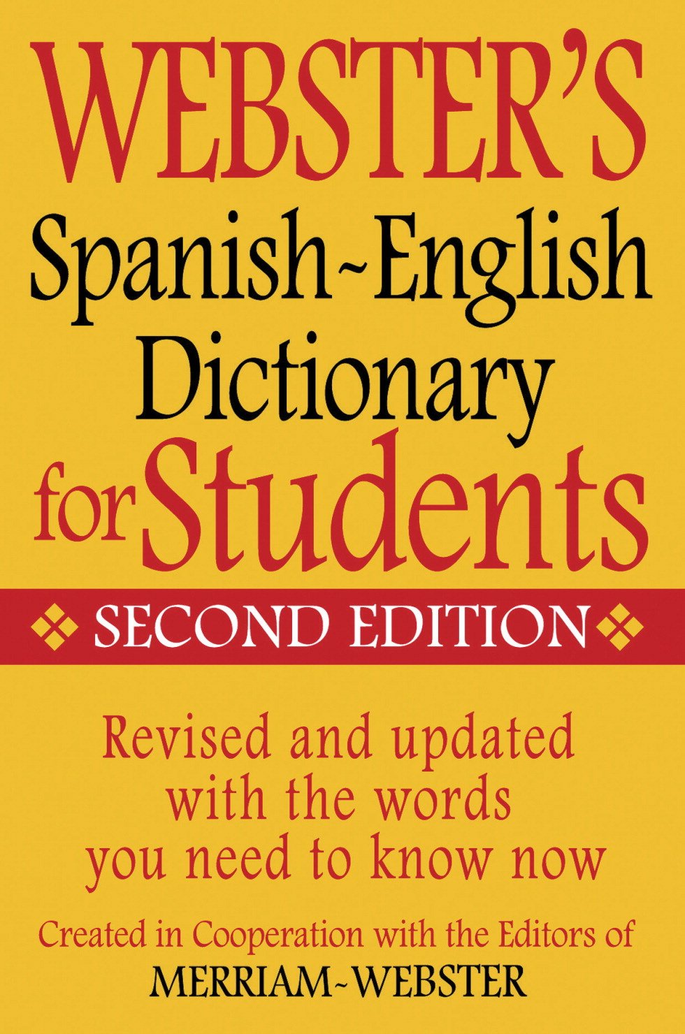 Webster's Spanish-English Dictionary for Students