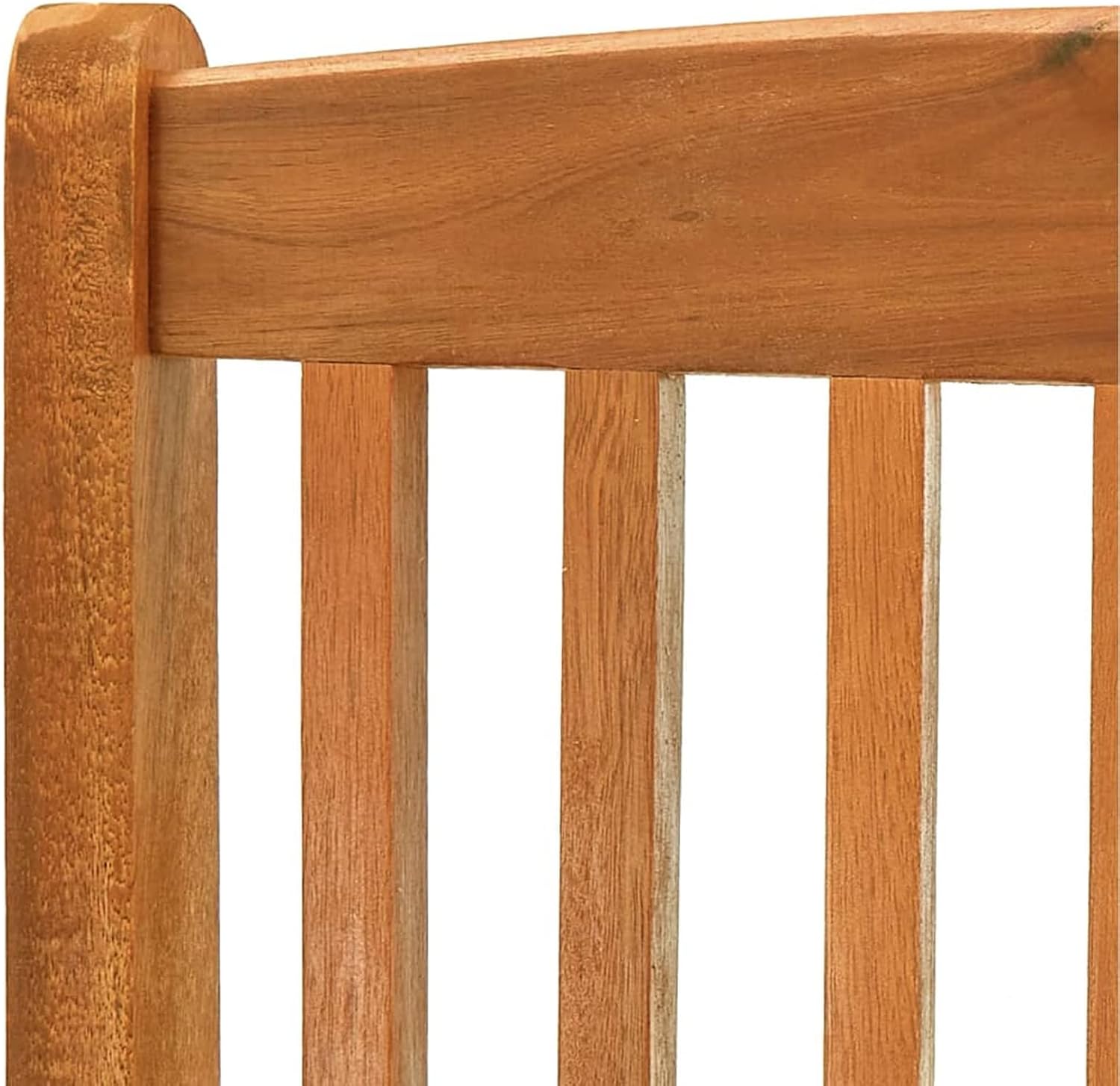 ZEYUAN Folding Patio Chairs 2 pcs Folding Lawn Chairs Folding Outdoor Chairs Foldable Chair Outdoor Solid Eucalyptus Wood