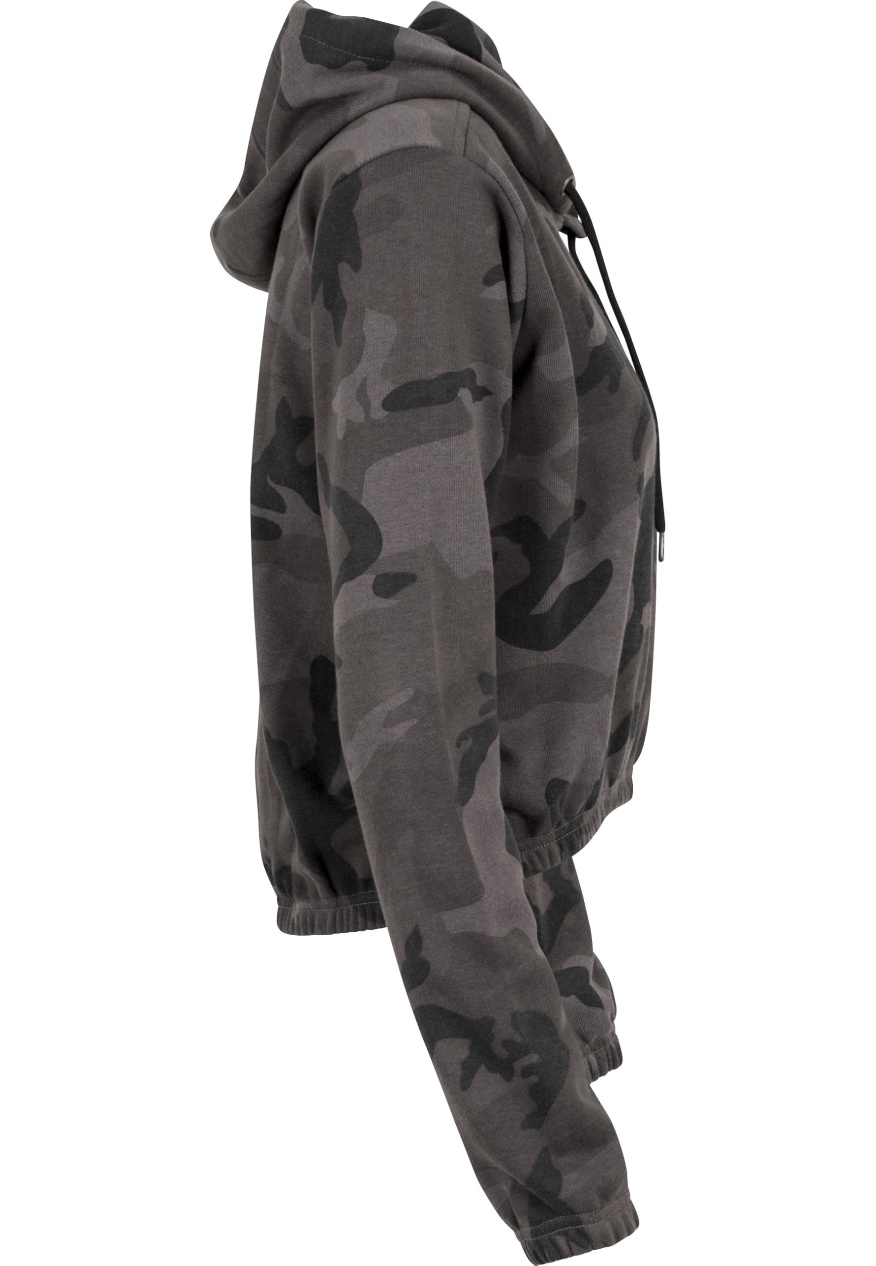 Urban Classics Ladies Camo Cropped Hoody - Sudadera con capucha Mujer