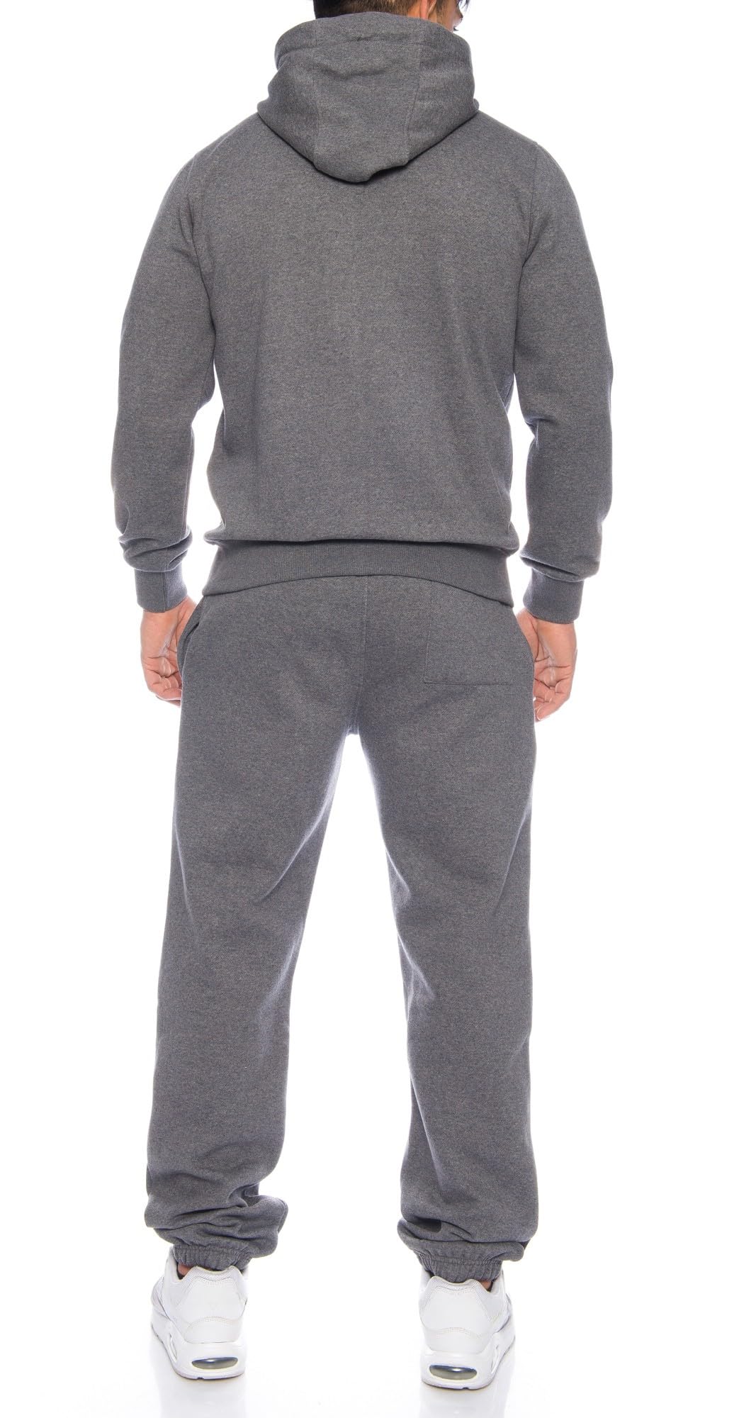 Finchman FMJS135 - Tuta da uomo Finchsuit 1, per jogging, allenamento e sport in generale grigio scuro L