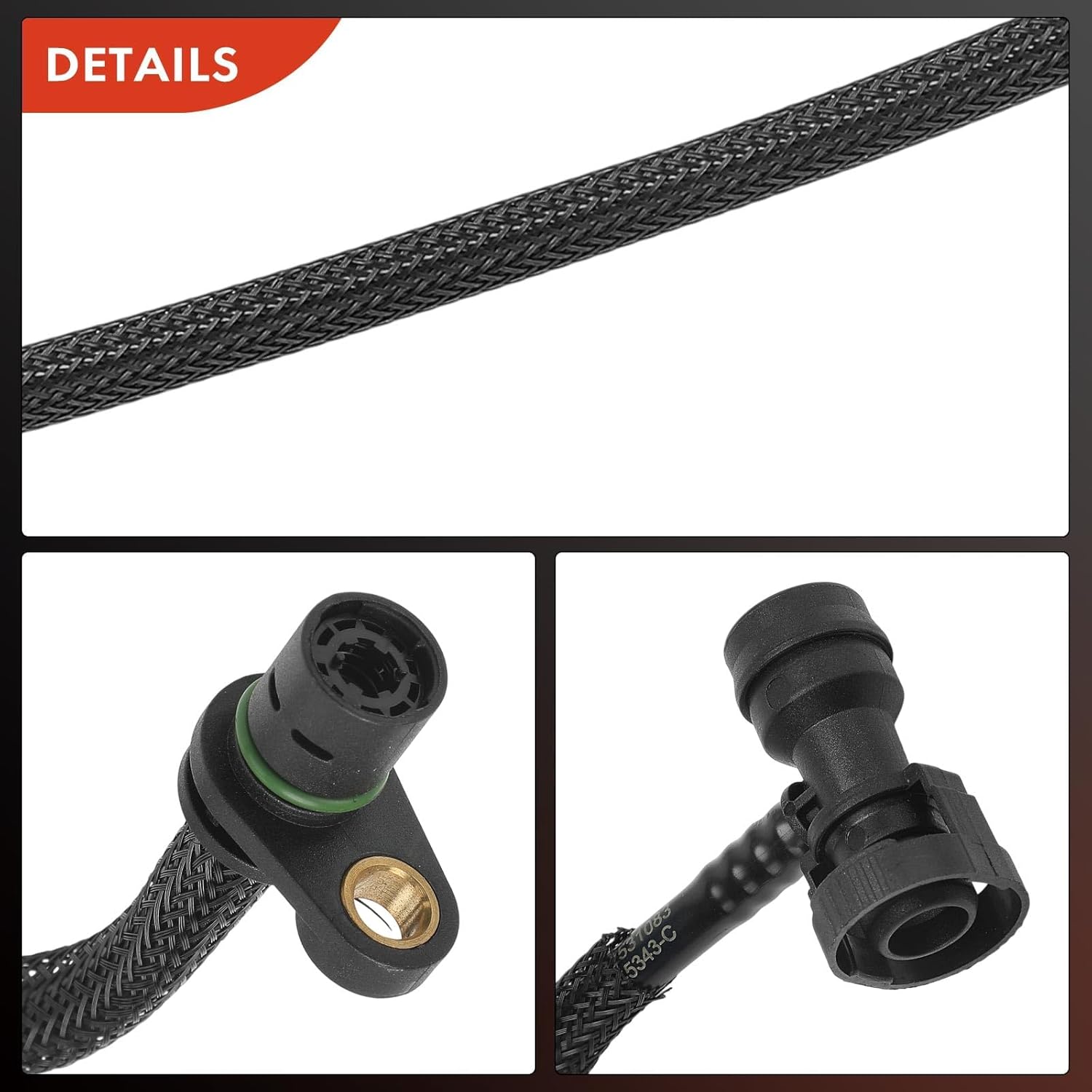 A-Premium Radiator Hose Compatible with BMW 330i GT xDrive, 330i, 330e, 330i 530e 530i 230i 430i 740e xDrive, 530e, 530i, X3, 430i Gran Coupe, 430i xDrive Gran Coupe, X4, 230i, 430i