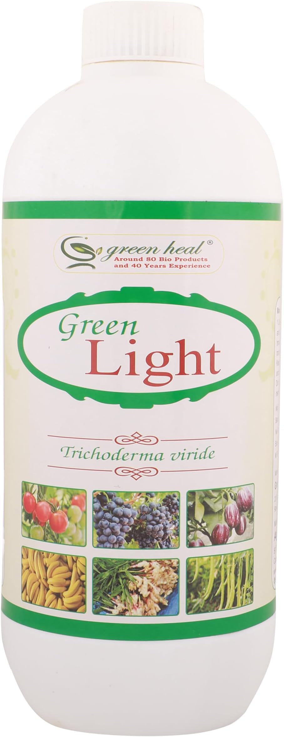 Green Heal Light Trichoderma viride 1L (Prevents Fungal and Bacterial Diseases in Plants)