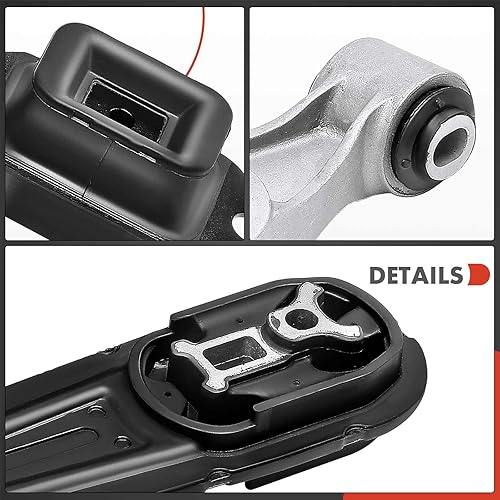 Miniatura 9 de A-Premium Juego de 4 soportes de transmisión de montaje de motor y soporte de puntal de torsión compatibles con Nissan Sentra 2013-2019, Juke