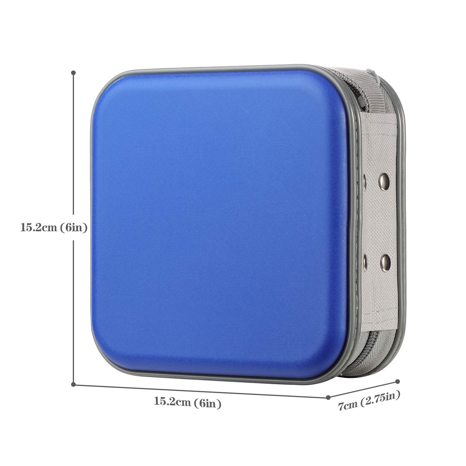 Amazon.com: alavisxf xx CD Case, 48 Capacity Hard Plastic Zipper