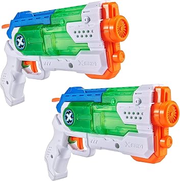 XSHOT Water Warfare Micro Fast-Fill Water Blaster (2 Pack) by ZURU with Struggle Free Packaging, Summer Watergun, XSHOT Water Toys, 2 Blasters Total, Fills with Water in just 1 Second! (2 Pack)