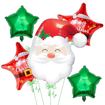 Khakee Merry Christmas Theme Mug & Xmas Tree with 10 pcs Ornaments & Xmas Card Combo Set - Xmas Decoration Gift Set (c822A)