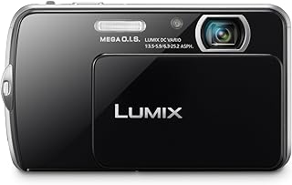 Panasonic Lumix DMC-FP7, Slim Design, 16.1 MP Digital Camera with 4X Optical Zoom and 3.5-Inch Smart Touch LCD (Black)