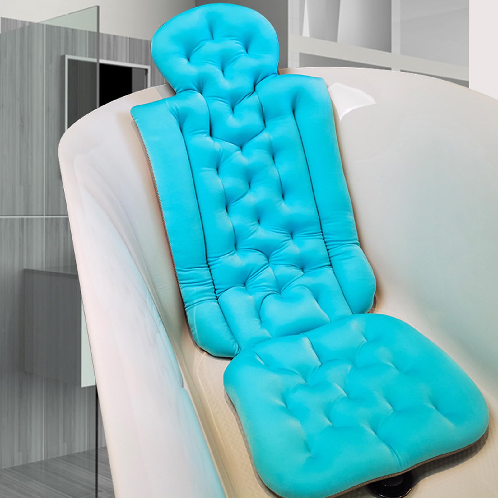 Cojín de baño para bañera, cojín de baño de Cuerpo Entero