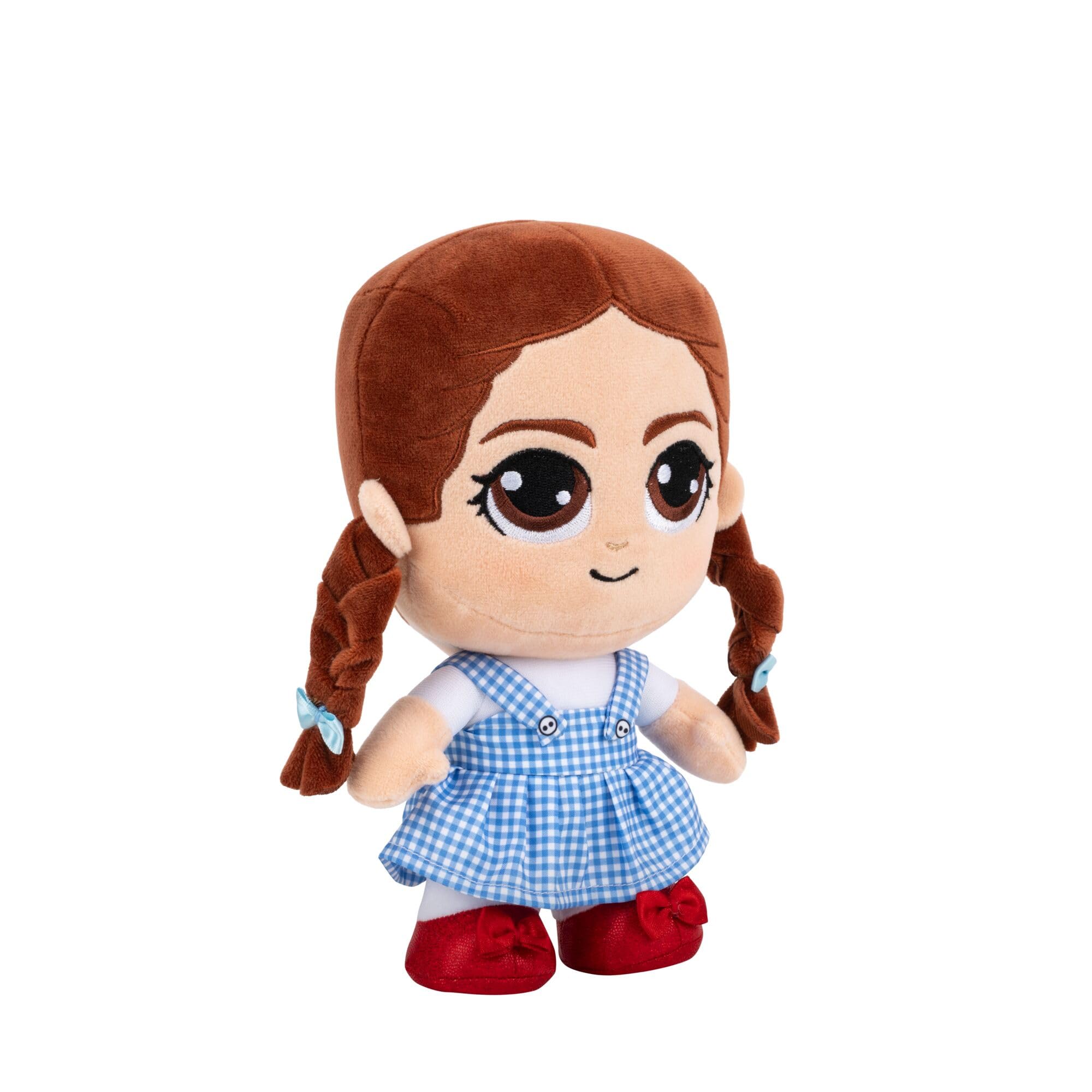 Jazwares Warner Bros. 8-Inch Dorothy Plush from The Wizard of Oz - Super-Soft and Huggable Plush Toy - Official Licensed Plush - for All Ages