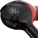 Sèche-cheveux Red by Kiss Tornado Pro 2000 avec 3 pics démêlants