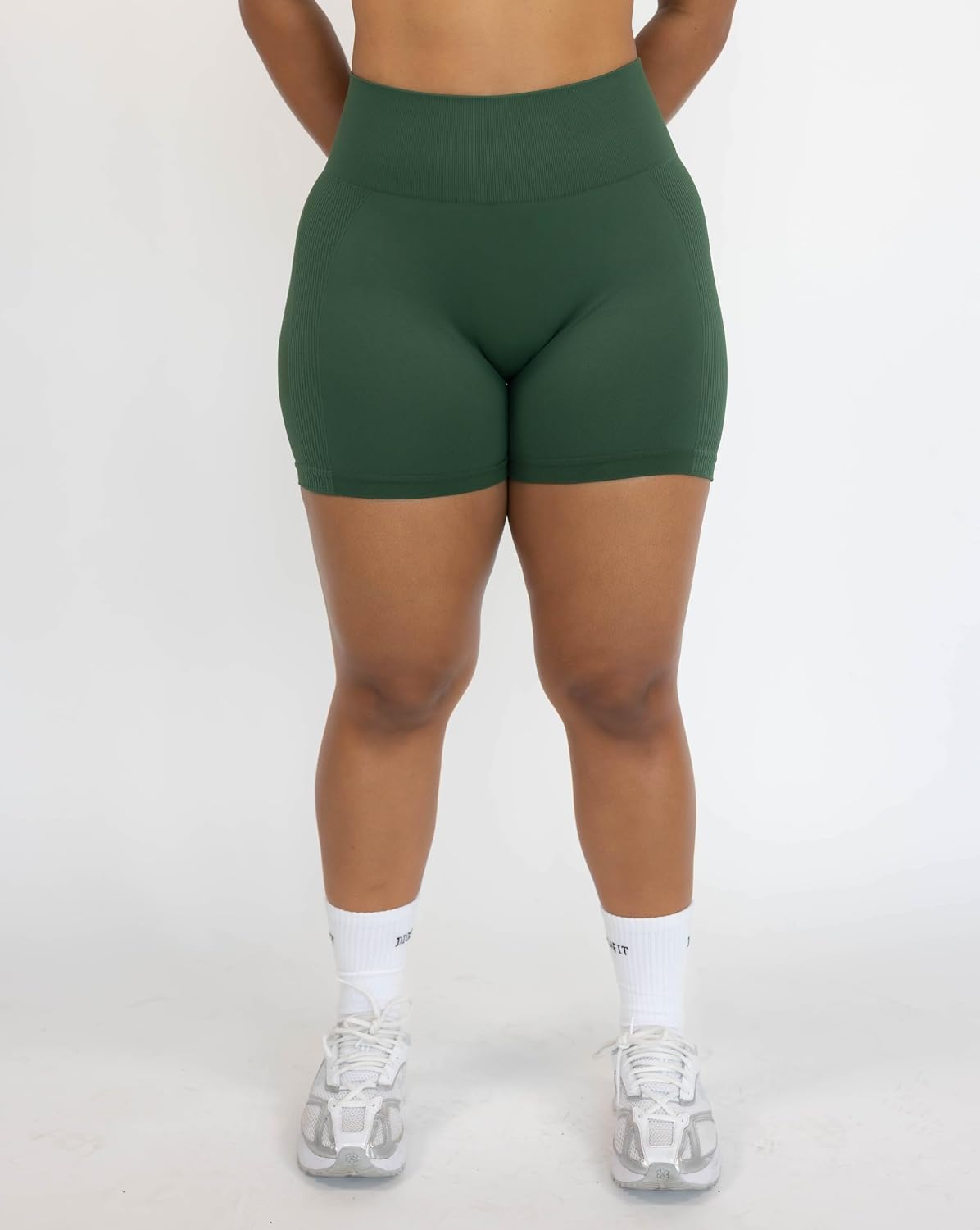 Diosa Fit Radiant Short Shorts, High Waisted, 4" Inseam, Scrunch Bum, Butt Lifting Gym Shorts