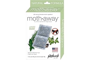 Richards Homewares Herbal Non Toxic Natural Moth Repellent Jumbo Sachets