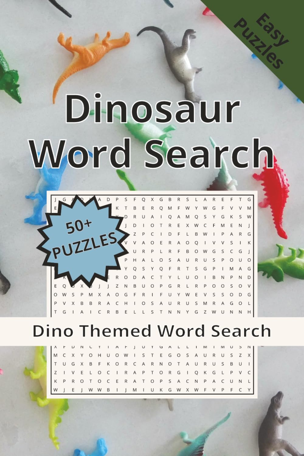 Dinosaur Word Search: Fun Dinosaur Word Search Puzzles
