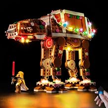 BrickSoul Light Kit for Lego Gingerbread AT-AT Walker 40806, Lights Only