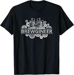 Brewgineer Craft Beer Brewer Beergineer Home Brew Gift T-Shirt