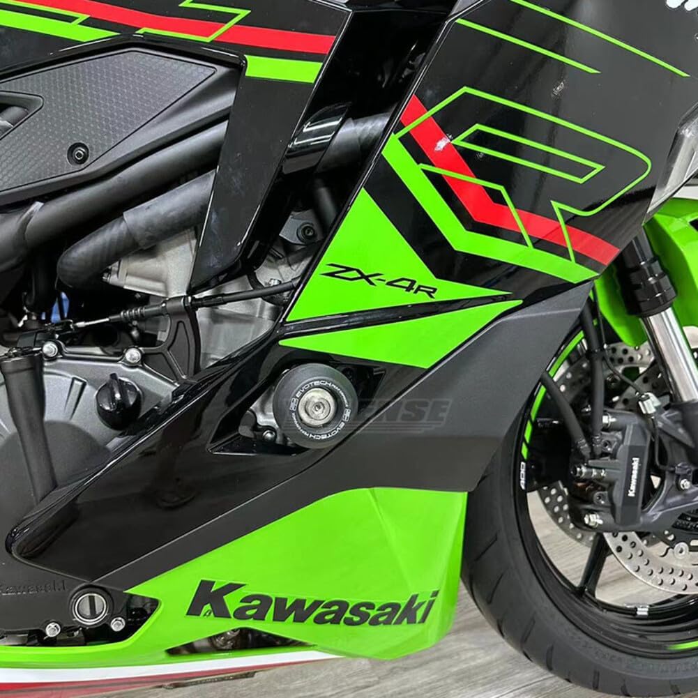 AL-mart Motorcycle Body Frame Slider Engine Anti Crash Guard Fits for Ka-wasaki Ninja ZX-4R(SE)/ZX-4RR, ZX-25R(SE)