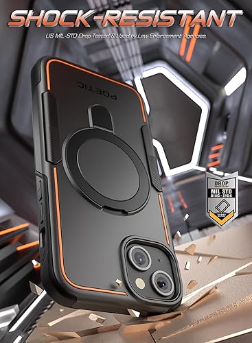 Miniatura 5 de Poetic Neon MagPro - Funda diseñada para iPhone 15 5G de 6.1 pulgadas, compatible con MagSafe de doble capa, resistente, resistente, a prueba de