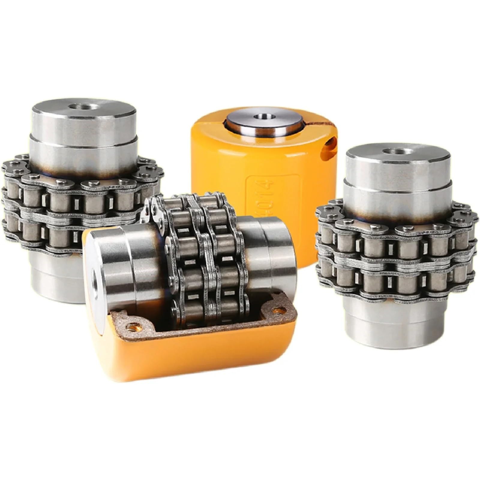 1PC KC3012 Giunto for ingranaggi con pignone e copertura Giunto a rulli da 12/12,7/14/15/16 mm(12x16)