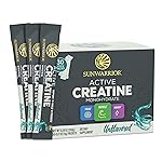 Creatine Monohydrate Powder Micronized PreWorkout Recovery Supplement | Support Muscle Building Strength Training Cognition | Vegan & Keto Friendly Easily Mixes Pop Box 30 Servings, Unflavored 5g each