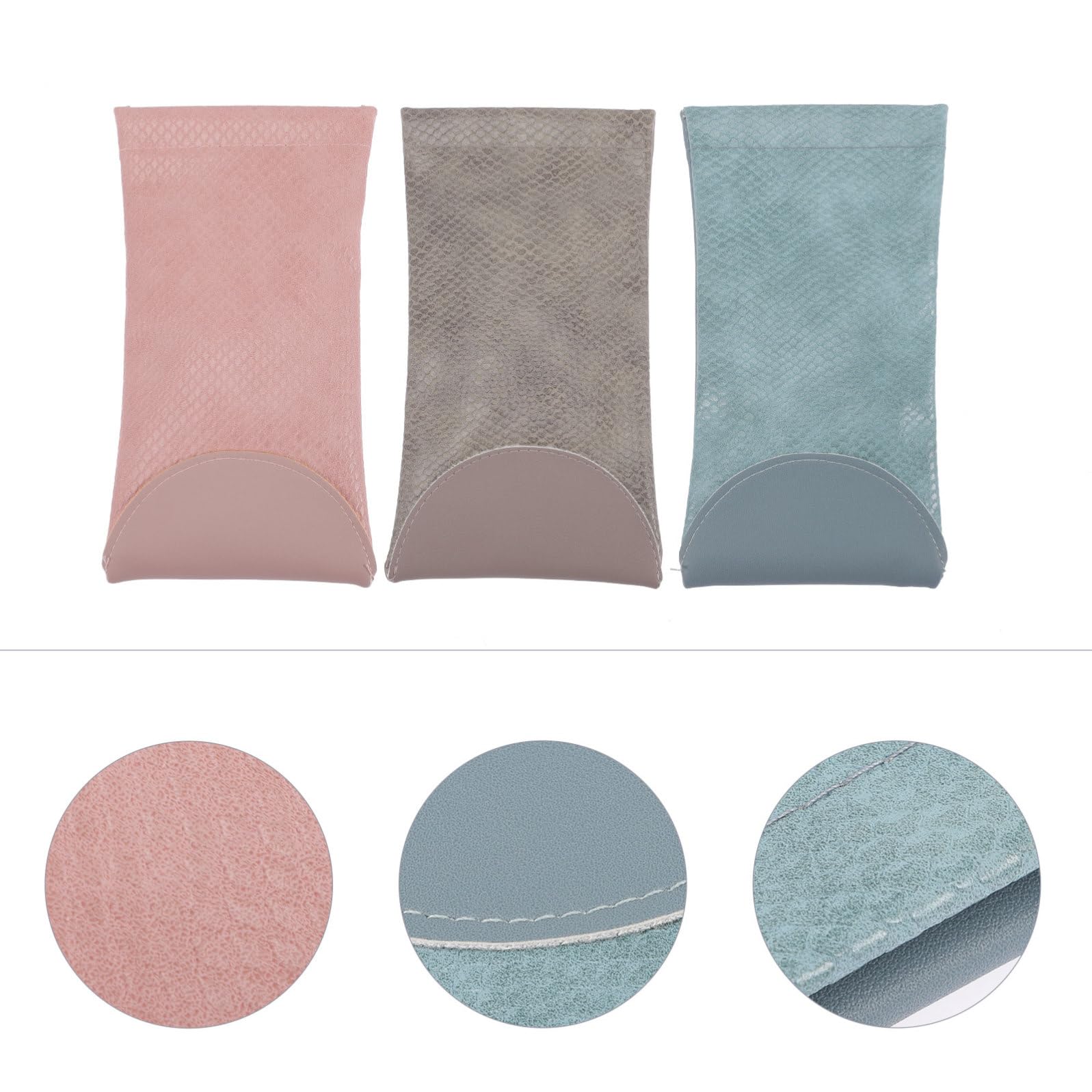 SHERCHPRY Custodia Per Occhiali Borsa Per Occhiali Da Esterno Borsa Per Riporre Gli Occhiali Scatole Per Bicchieri Portaocchiali Custodia Per Gli Occhiali Di Lucertola