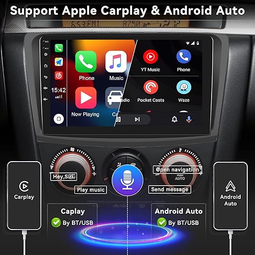 Miniatura 10 de Android 13 Estéreo de coche para Mazda 3 2009-2013, 9 pulgadas, pantalla táctil, radio de coche, unidad principal Android con enlace de espejo, GPS,