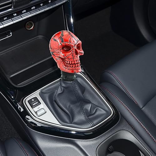 Miniatura 3 de Cabeza de palanca de cambios de velocidad Skull Gear que se adapta a la mayoría