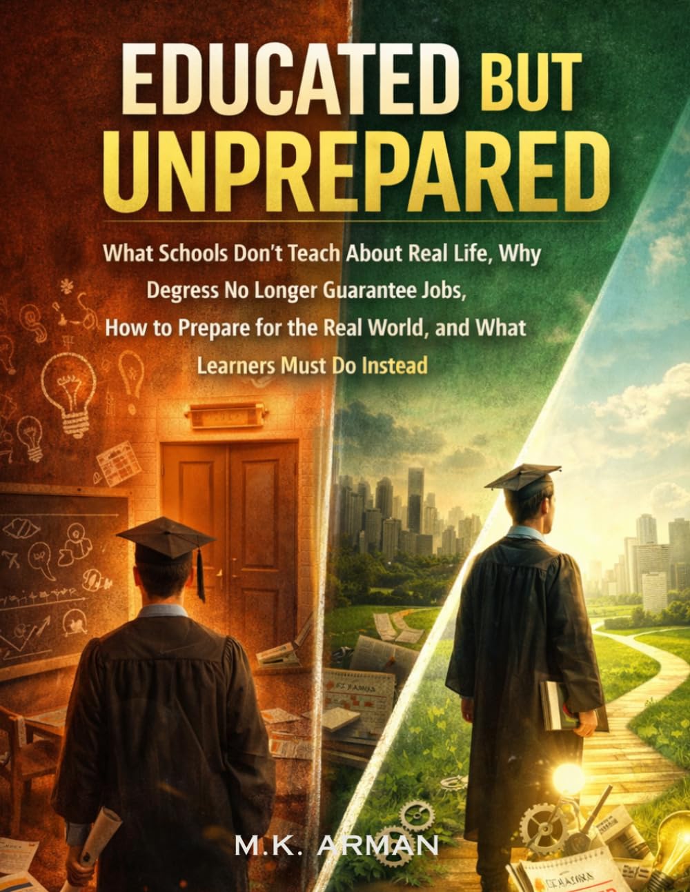 Educated But Unprepared: What Schools Don’t Teach About Real Life, Why Degrees No Longer Guarantee Jobs, How to Prepare for the Real World, and What ... (The Life Skills Schools Never Taught You)