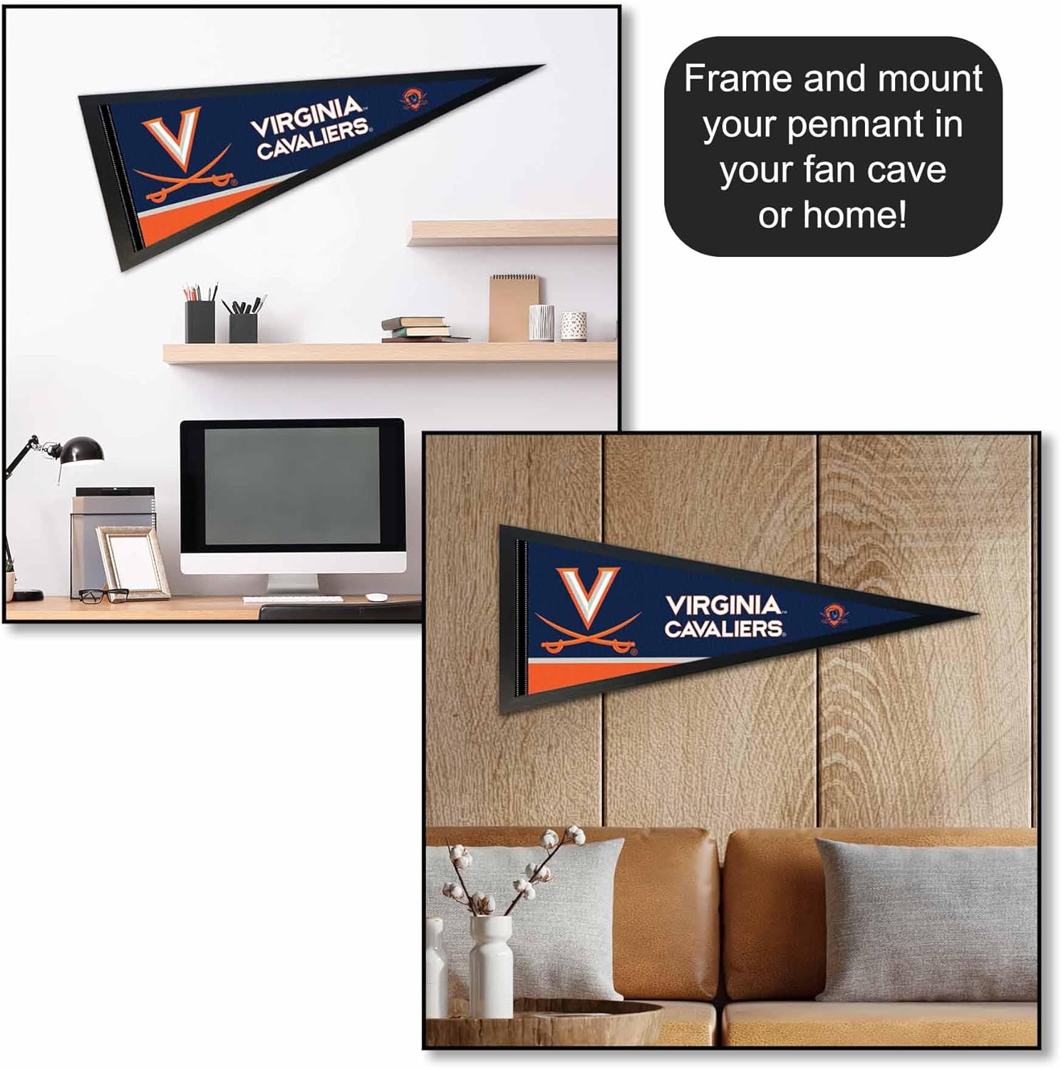 University of Virginia Cavaliers Pennant Flag - Image 4