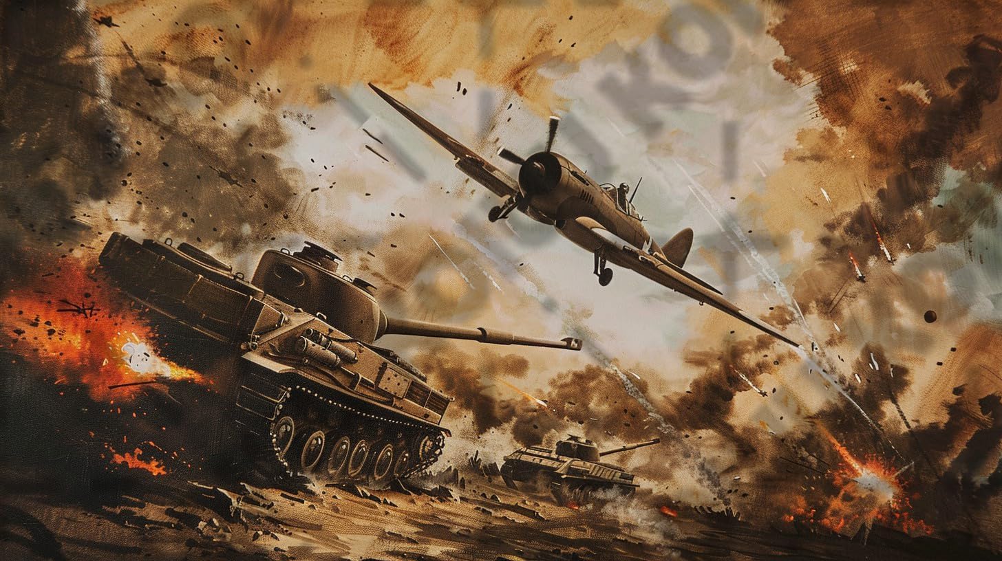 Wooden Puzzles World War Ii Tank 1000 Pieces Adult Educational Jigsaw Puzzles Puzzle Props Home Decor Color Puzzles Fun Games