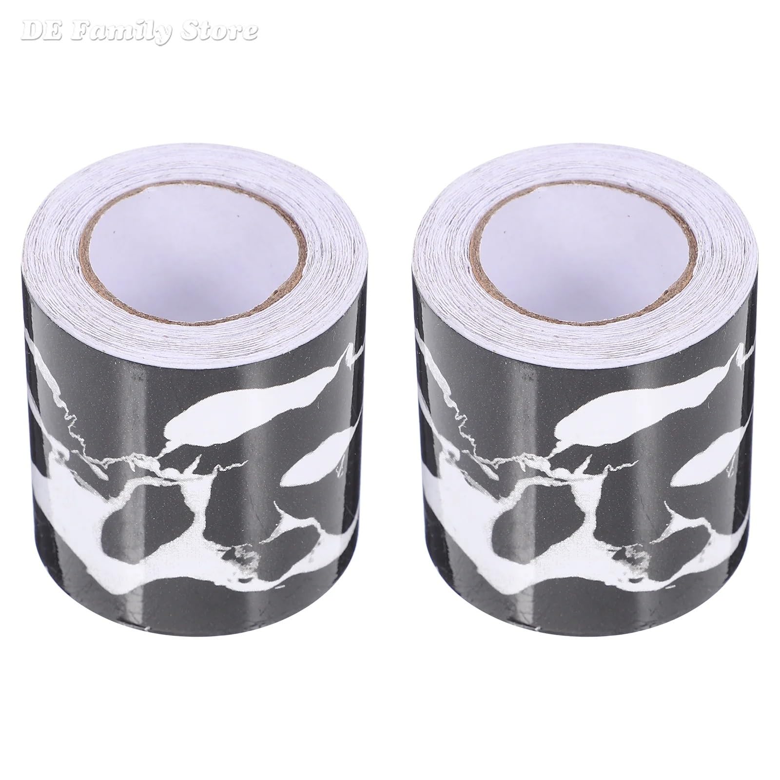 Remate De Rodapié 2 rollos de pegatinas for rodapiés esquina, cubiertas Pvc, adornos decorativos for pared, papel mármol Flexible, cintura con cáscara(Black)