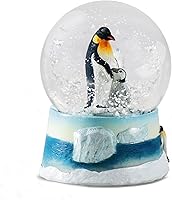 Vista 7 de Globo de agua - Peces de arrecife de Deluxebase. Globo de nieve con pez payaso o figurita de Tang azul. Globo de cristal con purpurina con figurita