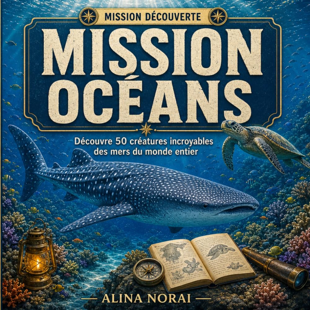 Mission Océans: Découvre 50 créatures incroyables des mers du monde entier