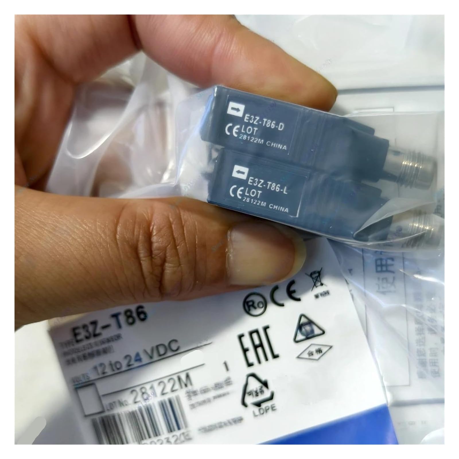 CXFCIHFT 1PCS E3Z-T86 12-24VDC Photoelectric Switch Sensor