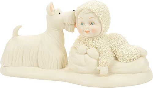 Department 56 Figura de Snowbabies Friends and Family Who's in My Bed de 2.44 pulgadas, multicolor