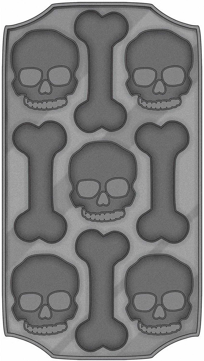 Stampo Silicone Teschi Per Halloween - Per Cioccolato, Biscotti, Candele E Resina, 8 Forme Diverse - Foto 14