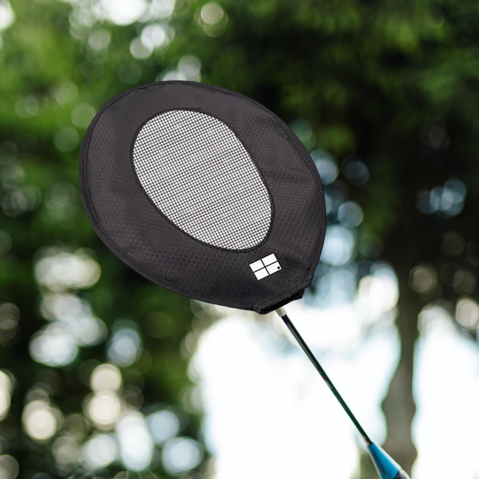 Racquet Head Cover Badminton Racket Training Cover Übung Widerstand Sleeves Polyester Material für Kinder Erwachsene Heim Trainieren Sportplatz