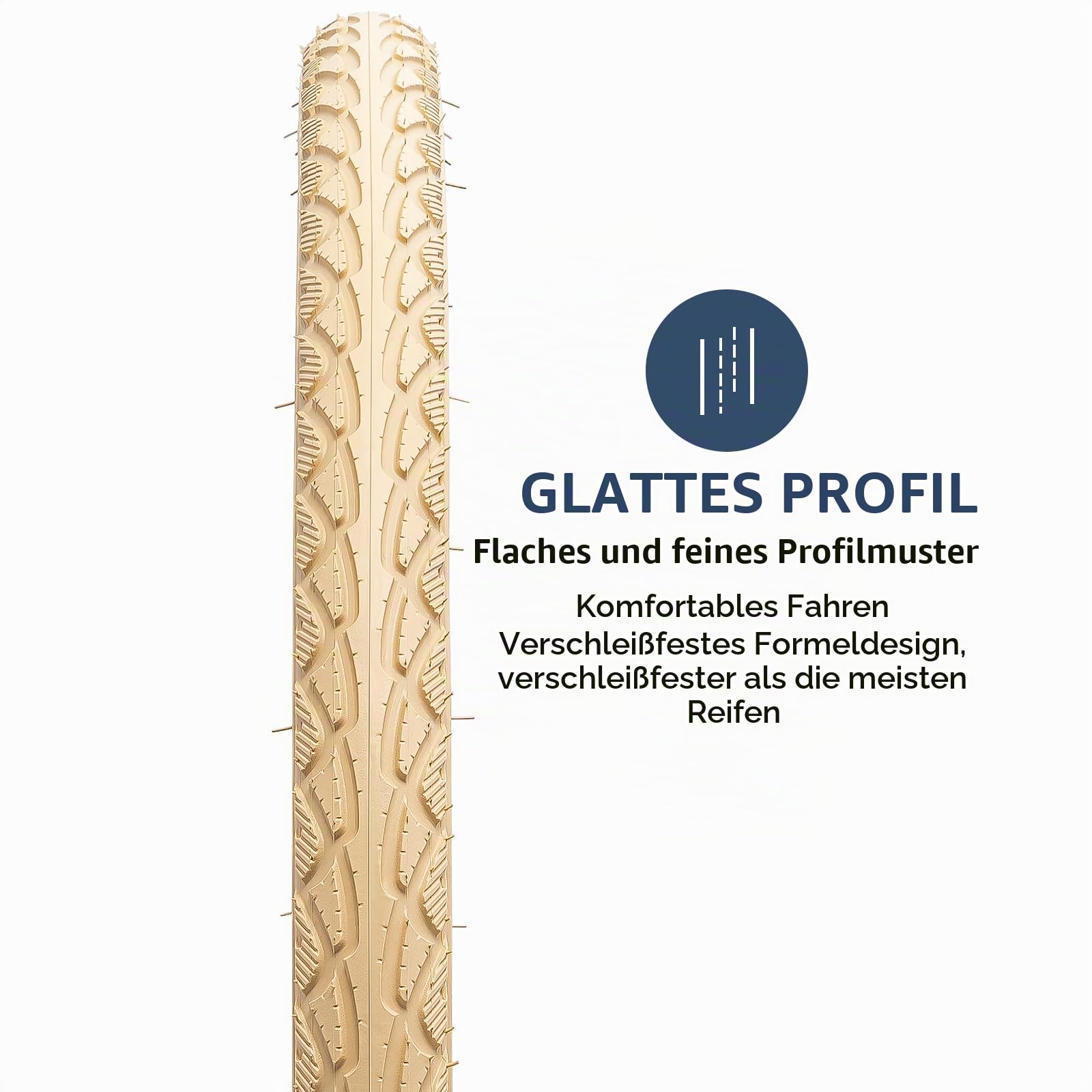 YunSCM 2Pcs Faltbare 28/700C Fahrradreifen 700X40C Mantel 40-622 kompatibel mit 700x38C 700x40C 700x42C Rennräder, Citybikes 28 Zoll Fahrradreifen 28x1.60
