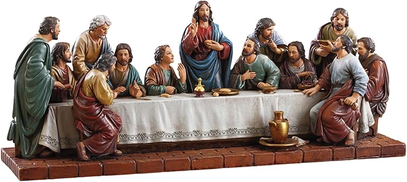 Avalon Gallery CB 16-Inch,Resin, Last Supper Figurine Statue