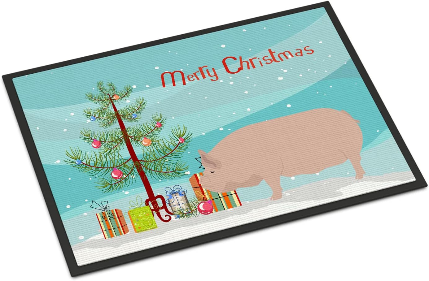 Caroline's Treasures Beagle Tapis De Noël Pour Intérieur Ou Extérieur 18 X 27 Cm Multicolore : Caroline's Treasures