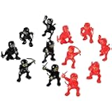 U.S. Toy Lot of 12 Assorted Ninja Action Figure Toys