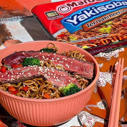 Miniatura 5 de Maruchan Yakisoba Teriyaki - Carne de res 400 onzas paquete de 8