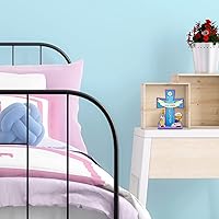 Vista 6 de Needzo Kit de pancarta de la primera comunión, marco de espuma y cruz, manualidades católicas para niñas y niños, 3 piezas incluidas