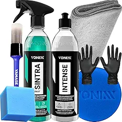 Kit Limpeza Interna de Painel E Revitalização de plasticos Intense Sintra Fast Vonixx