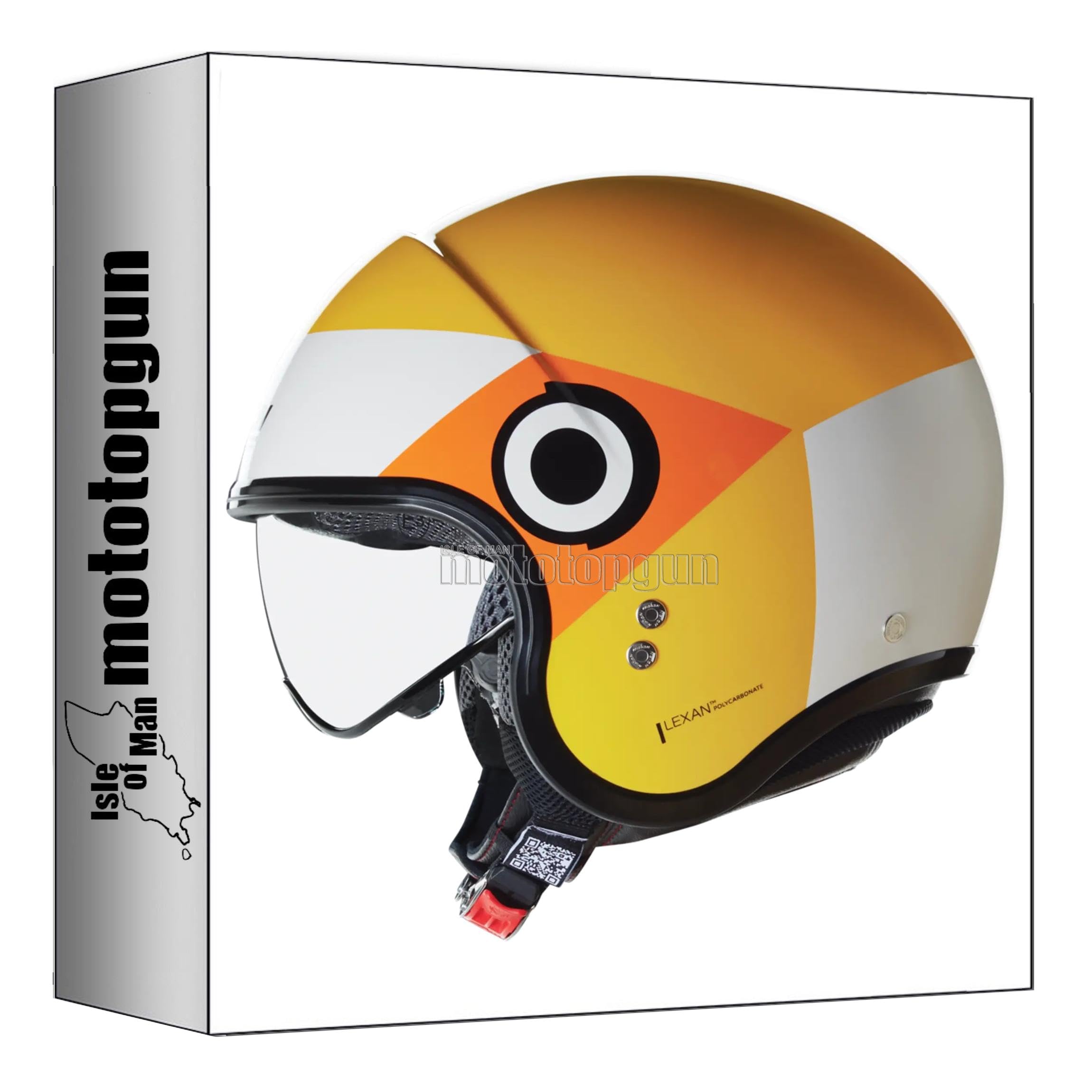 Casque jet Nolan N21 la solution confort Commuting Onirico XL Noir Orange