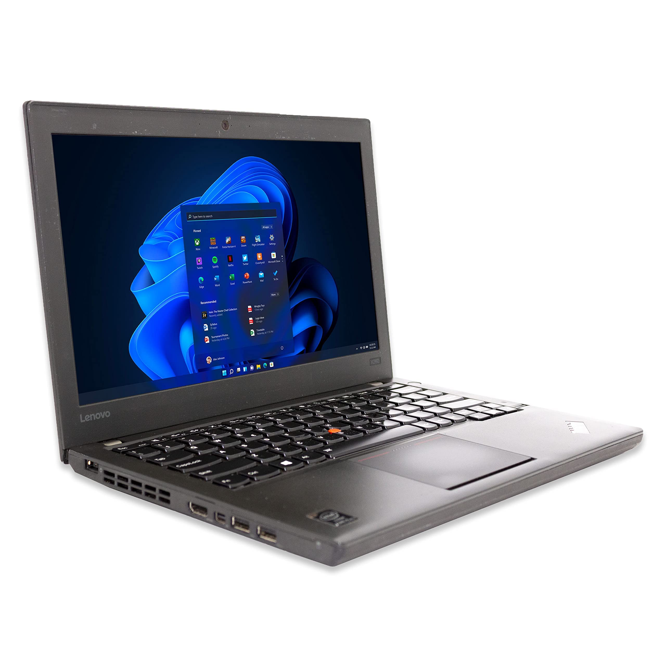 Lenovo Notebook Thinkpad X260 i5 hasta 3.00 GHz Pantalla 12.5" Windows 11 Profesional 8GB RAM SSD M.2 256GB HDMI USB 3.0 WiFi Ordenador portátil profesional Hogar trabajo PC SmartWorking