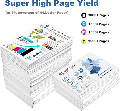 Miniatura 4 de BINKSYLER LC3029 - Cartuchos de tinta XXL de repuesto para Brother LC3029 LC3029XXL para Brother MFC-J5830DW MFC-J6535DW MFC-J5930DW MFC-J6935DW